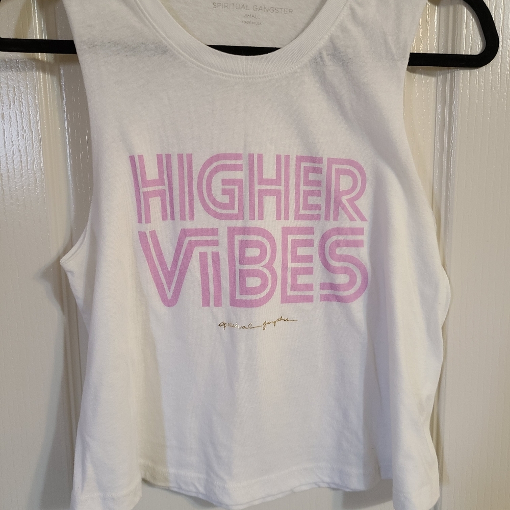 Spiritual gangster crop top